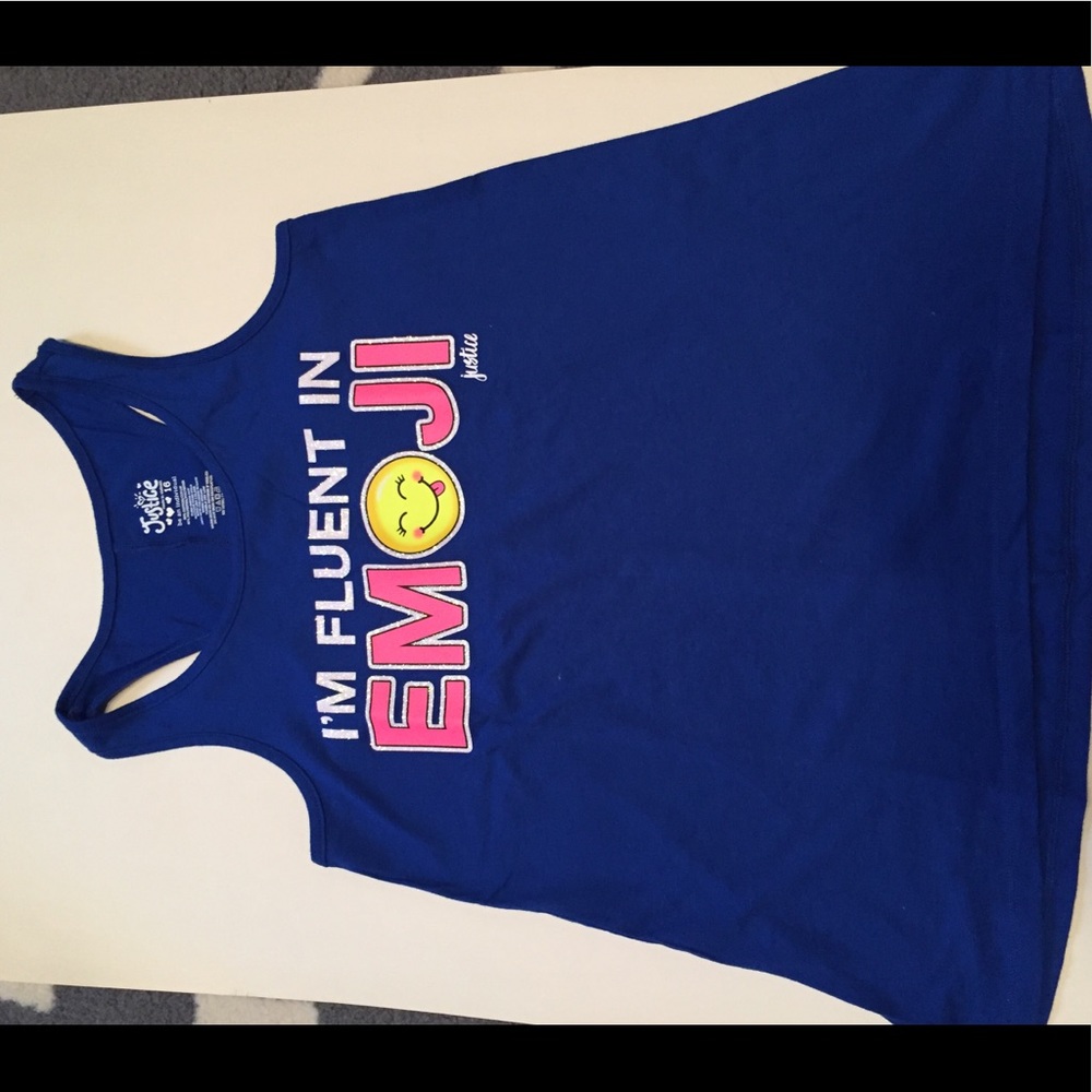 Justice tank top